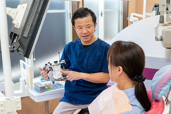 納得して受けられる治療